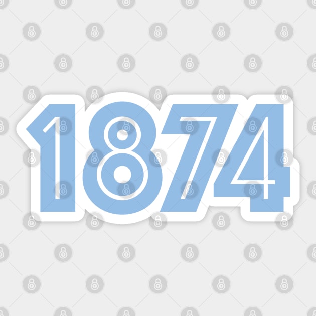 Aston Villa 1874 Sticker by Confusion101